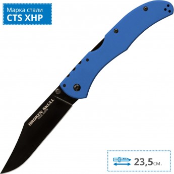 Нож COLD STEEL BROKEN SKULL 4 (BLUE) CS_54SBLU