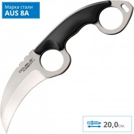 Нож-керамбит COLD STEEL DOUBLE AGENT I 39FK Нож-керамбит COLD STEEL DOUBLE AGENT I 39FK