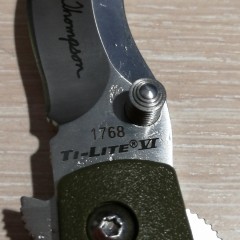 Нож COLD STEEL TI-LITE 6" LYNN THOMPSON CS_26SY6